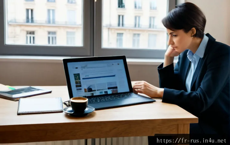 Home 17 러시아어와 러시아 뉴스 미디어 - Photorealistic editorial scene of a French-speaking adult at a tidy Paris apartment desk, comparing ...